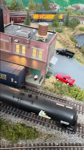 N Scale Model Train Layout #modeltrainlayout #modeltrains #trains