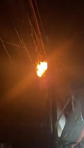 10K views · 30 reactions | WATCH: Flames burst in what are believed to be electrical cable wires of streetlights along Jesena Street in Mandurriao, Iloilo City. The flames eventually fizzled out but firefighters kept watch and made sure that it was completely extinguished. Authorities have warned the public to be wary of fires during this dry season. (Contributed video and photo) #DailyGuardian | Daily Guardian | Facebook