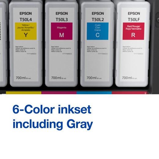 The versatile Epson SureColor® T-Series high-speed printers feature a dedicated red ink to produce rich, vivid colors for posters, POP and more. | Epson