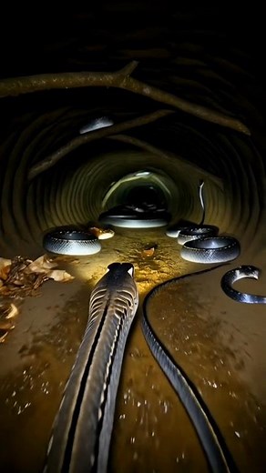 Camera Mounted on a Venomous Asp Viper Inside Its Hidden Underground World 🐍😳