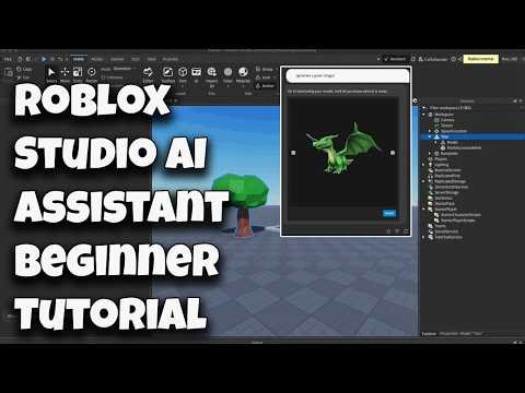 Roblox Studio AI Assistant Beginner Tutorial