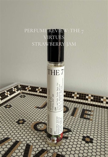 The 7 Virtues Strawberry Jam Perfume Review