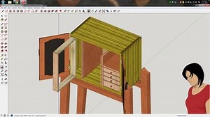 Looking for a solution for a sliding/rotating drawer.