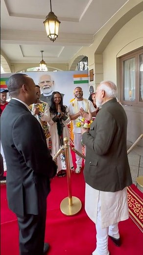 Indian songs echo in Ethiopia for PM Modi!