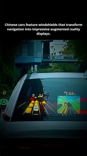 Chinese cars are getting augmented reality features, what do you think about that?