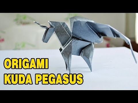 How to Make Pegasus Flying Horse Origami | PEGASUS ORIGAMI