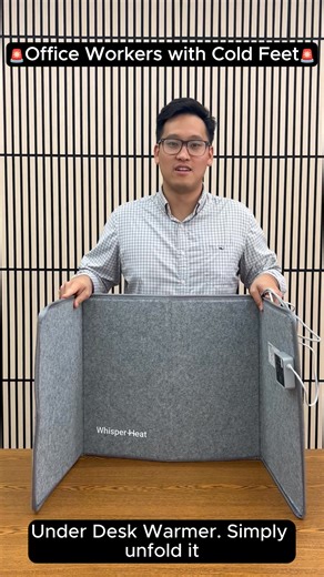 Here’s what makes Whisper Heat your new cold-weather workday essential: ✅ Uses only 300W (80% less power than a space heater) ✅ Creates a cozy warm zone around your feet and legs ✅ Workplace-friendly and completely silent ✅ Folds flat for storage in seconds ✅ Customize your comfort 3 different heat settings ✅ Set and forget safely with built-in shutoff timer | Whisper Heat | Facebook