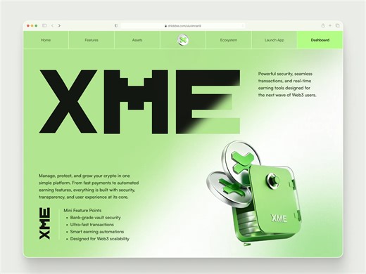 3D Website - Web3 Website Animation