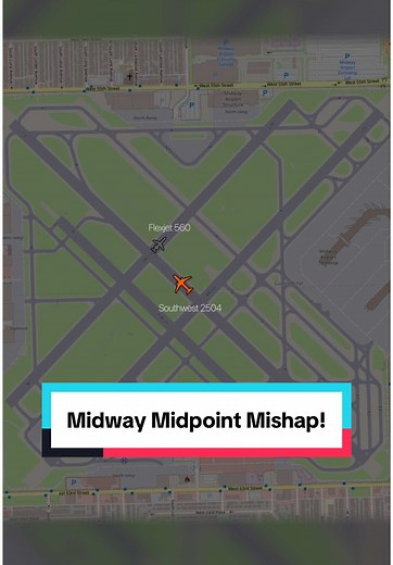 Midway Airport Private Jet Runway Incursion Mishap