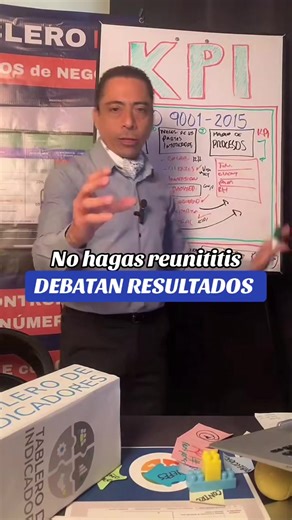 Cómo pasar de reuniones de quejas, a presentación de #KPI