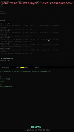 DeepNet — Scan. Hack. Breach. Cash out. | Online Multiplayer Hacker Terminal Simulation