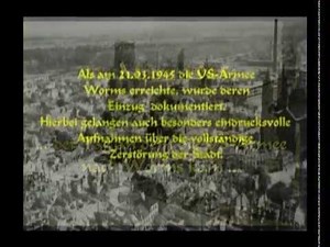 21 03 1945....der Tag, an dem die US-Armee nach Worms kam ....