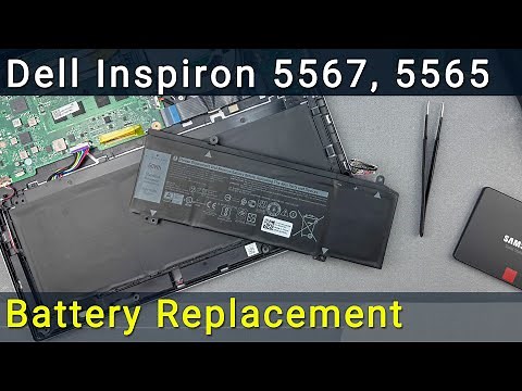 How to Replace Dell Inspiron 5567, 5565 Battery – Full DIY Tutorial