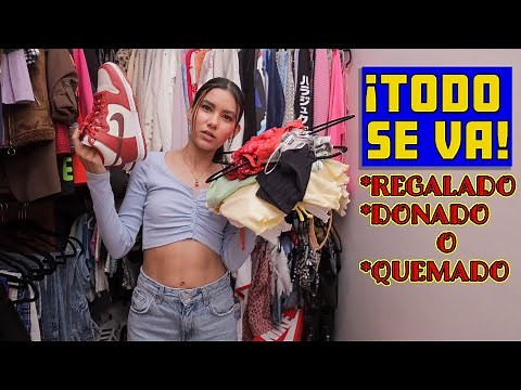 DEPURANDO MI CLOSET *La Ropa Se Va* | Ana Emilia