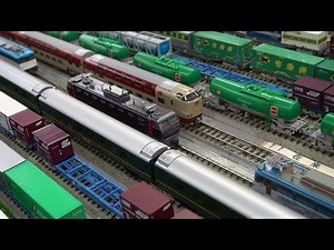 2014,8,30 鉄道模型 Nゲージ 貨物列車 超いろいろいっぱい 大運転会4!! 機関車が凄い!!