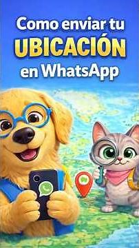 👉 Cómo compartir tu ubicación en WhatsApp paso a paso 📍 #tutorialyoutube #whatsapp #shorts