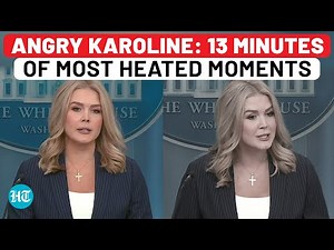 Karolina Leavitt Vs Reporters: 5 Most Heated Moments From Press Briefing | White House | Trump