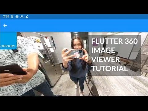 Flutter 360 Image Viewer Modification Tutorial - Speed, Sensor Control, Brand Logo Overlay