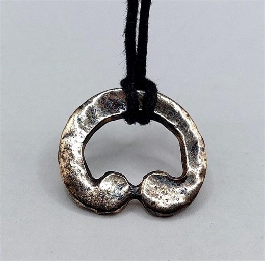 Small Ancient Viking Amulet Lunula. Pagan Pendant Vikings. Medieval Artifacts - Etsy