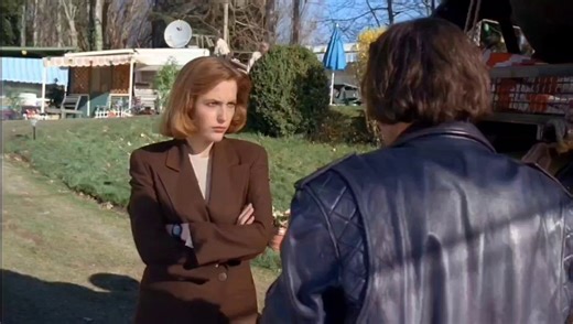 When I saw The X-Files ( Humbug) . This scene in particular 😅
