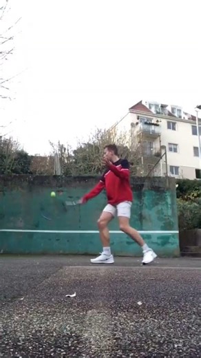 Quick warmup fyp tennis tennisplayer tennistiktok dropshot #Shorts #joshbrownjsy