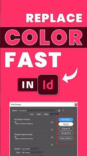 Don’t Waste Time! Use This Color Replace Trick in Adobe InDesign - Lee Graphics