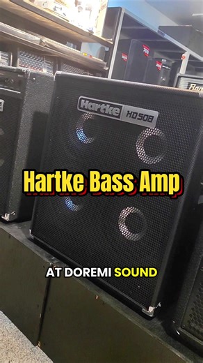 Feel the power of real bass tone 🔊 Hartke amps ready at Doremi — from practice to stage, we got you covered. #bassamp #hartke #bassplayer #doremimusic #groove