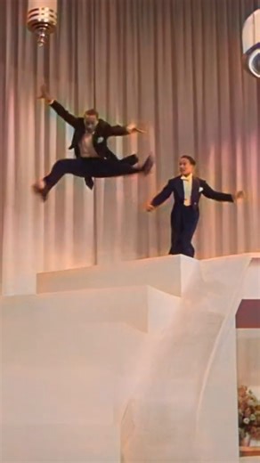 The Nicholas Brothers' iconic tap dancing scene in STORMY WEATHER...