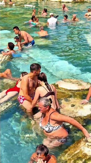Gift Of Nature Cleopatra Antique Pool Fun - Historical Columns With Healing Water