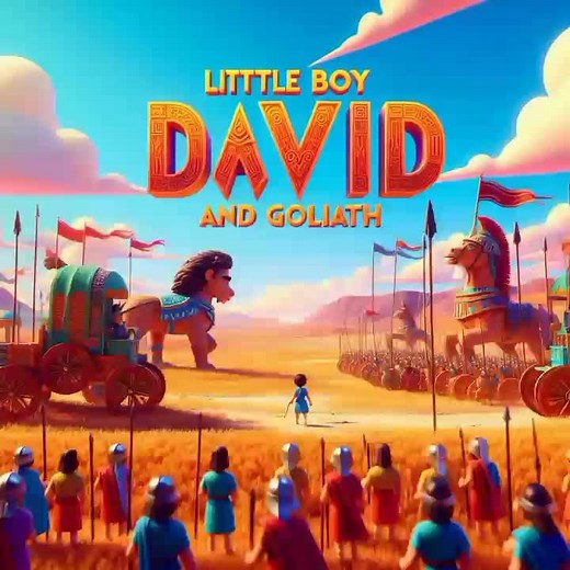 David and Goliath | Animated bible story for kids. An amazing story about David and Goliath. The story tells how David defeated Goliath with a strike from his sling #biblestory #christianbiblestories #biblestoryforkids #biblestoriesforchildren #holybiblewords #biblekids #sundayschool #inspirationalstoriesofchristians #christainity #faith #animation #animated #christiananimationvideo
