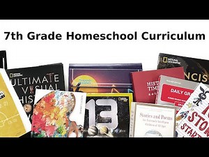 7th Grade Homeschool Curriculum Selections / 2025 - 2026