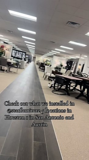Custom Chair Displays for Star Furniture Showrooms