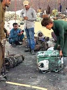 Hidden Treasure Inside Old Electric Motors #short