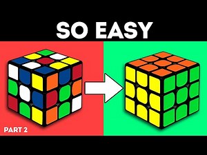 How to solve a Rubik’s cube | The Easiest tutorial | Part 2