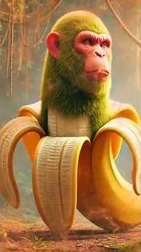 Chimpanzini bananini wa wa wa🦧🍌 #banana #chimpanzee #youtubeshorts #youtube #monkey #tiktok #capcut