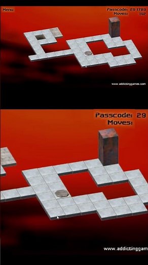 Bloxorz Level 11 Walkthrough, Nostalgia Hit! #shortsgaming #shorts # #gaming #games#puzzle #strategy