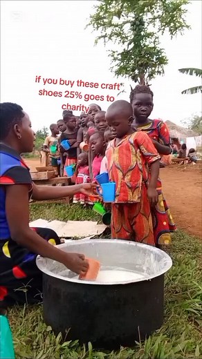 Kindly support our project of craft shoe making so that we can be able to get food for our vulnerable children. | Akankwasa children center