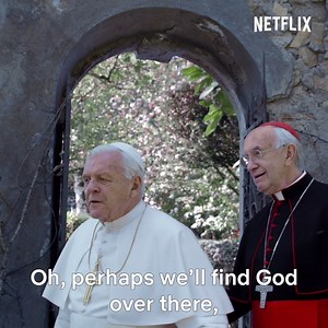 174K views · 2.3K reactions | Anthony Hopkins and Jonathan Pryce star in this intimate look at a historic turning point in the Catholic Church. Directed by Academy Award nominee Fernando Meirelles. | Netflix | Facebook