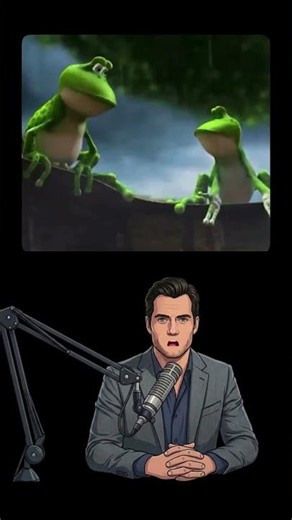🐸 The Deaf Frog Who Proved Everyone Wrong! 💯 #shorts #motivation #lifelessons