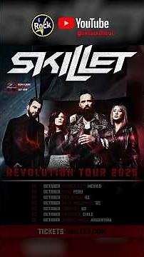 🎸 SKILLET NO BRASIL! 🔥 Sim, depois de 10 ANOS, os gigantes do rock cristão estão de volta!