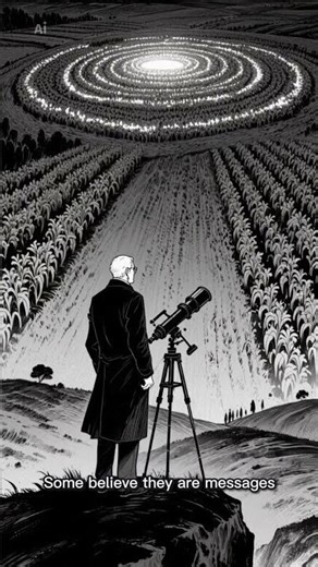 Alien messages in crop circles