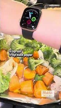 Simple roast vegetables for a healthy meal 🥘
