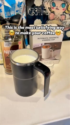 Okay, real talk: I used to ruin expensive coffee by drinking it too hot or too cold... until I found this mug with a built-in thermometer that shows me the EXACT temperature! 🔥 Now every sip is perfectly brewed bliss! ✨ Why This Beats Regular Mugs: ✅ LCD display – shows real-time temperature 📊 ✅ Double-walled insulation – stays hot for hours! ⏰ ✅ One-touch activation – just press to see temp 👆 ✅ Dishwasher safe – no complicated cleaning 🍽️ #SmartMug #CoffeeHack #PerfectBrew #KitchenTech #Tem