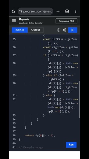 Stone Game V Solution in JavaScript | DP + Prefix Sum Approach | LeetCode Explained