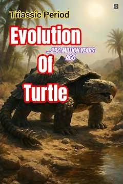 Evolution of Turtle: Triassic period ।। 230 Million Years Ago