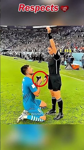 Respect & Understanding 🤝❤️#Football #Respect #Sportsmanship