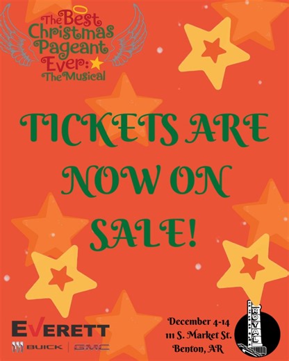 🎄✨ TICKETS NOW ON SALE! ✨🎄Don’t miss The Best Christmas Pageant Ever: The Musical! A hilarious, heartwarming holiday story filled with laughter, music, and Christmas cheer. Grab your seats today and kick off the season with The Royal Players! 🎭 🎟️ Get your seats today at https://our.show/the-royal-theatre/bcpe 📅 Performances begin December 4! The Best Christmas Pageant Ever: The Musical is sponsored by Everette Buick GMC and runs at the historic Royal Theatre December 4-14. | The Royal Play