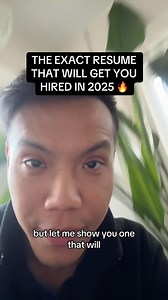 The exact RESUME you need to get hired in 2025! And I break it down in this video from my ex-recruiter lens! Comment NEWJOB below if you want a new job in the new year and to save your seat for our FREE 3 day job search workshop that starts in January 13! Intro by @jerryjhlee and @calebhammercomposer #career #newjob #resume #hiring | Workhap