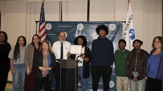 Volunteer who saved teen's life, Teaneck first responders honored