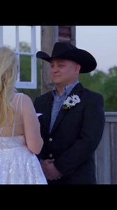 Jessica shares her sweet promises. 😍 Videographer: W.D. and Company #BarnWeddingVenue #WeddingInspiration #OutdoorWedding #TexasWedding | The Barn at Four Pines Ranch